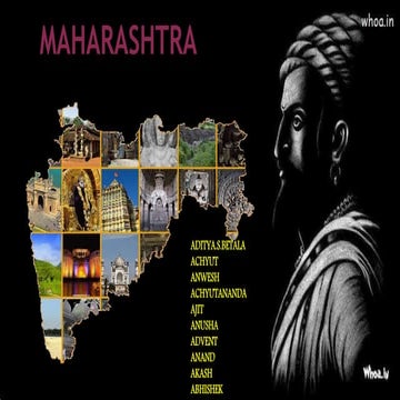 STASTICAL PRESENTATION OF MAHARASTHRA & GOA STATE | PPTX