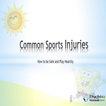 Common Sports Injuries