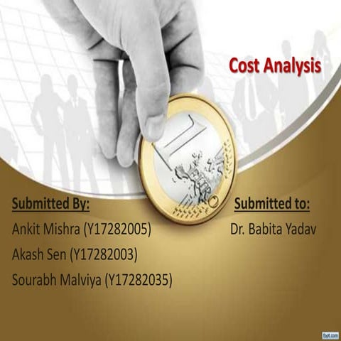 cost analysis