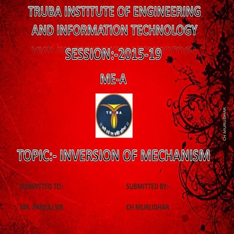 INVERSION OF MECHANISM