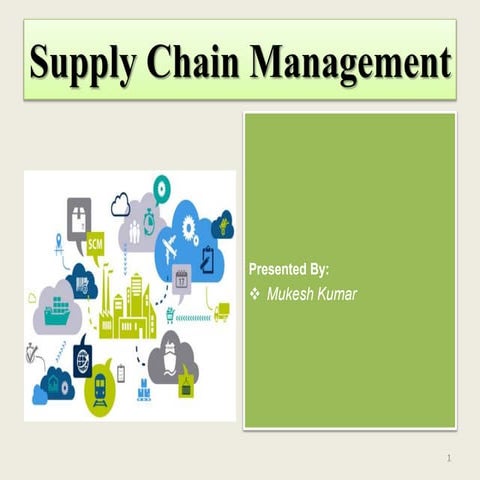 Supply Chain management | PPTX