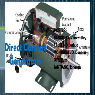 DC Generator DC Generator DC Generator DC Generator