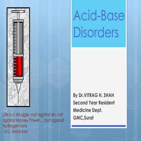 Acid-Base Disorders
