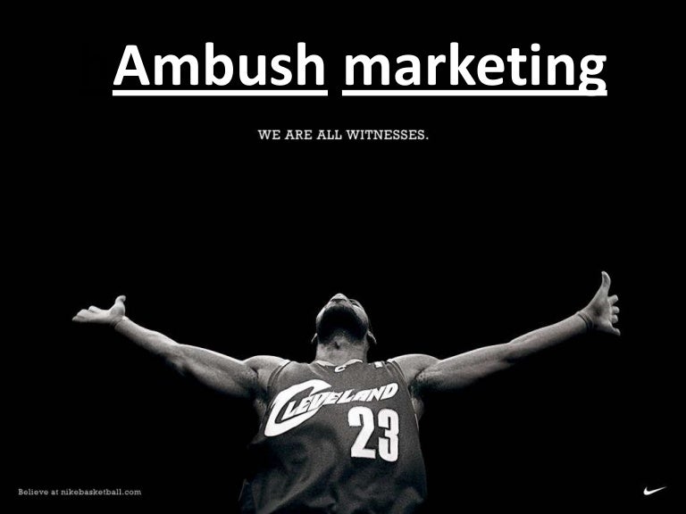 ambush marketing!