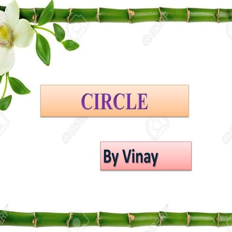 Circle basic concepts