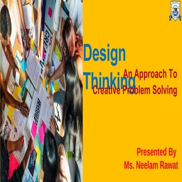 Design & Thinking for Engineering graduates
