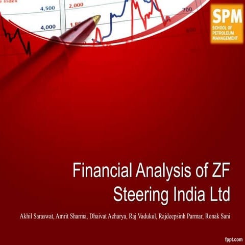 Financial Analysis of ZF Steering India Ltd.