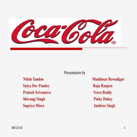 Final Ppt Coca Cola
