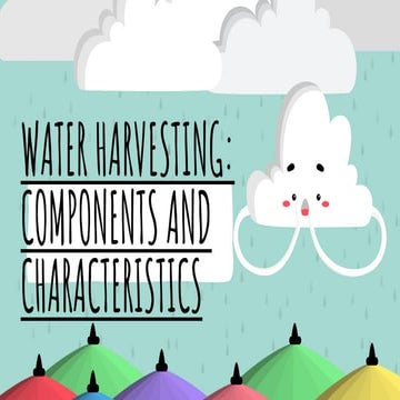 FINAL PPT  (HYDROLOGY) WATER HARVESTING.pptx