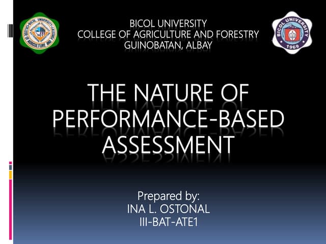types-of-assessment