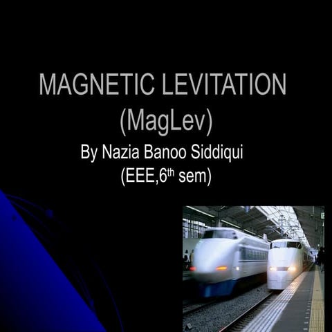 Final ppt maglev