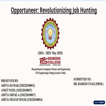 Ppt Major Project Computer Science And Engineering Pptx