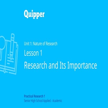 UNIT 1_LESSON 1_Research and Its Importance.pptx