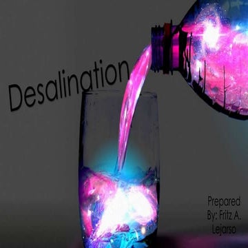 Desalination
