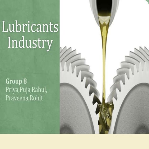 Sustainable Practices in Lubricant Industry