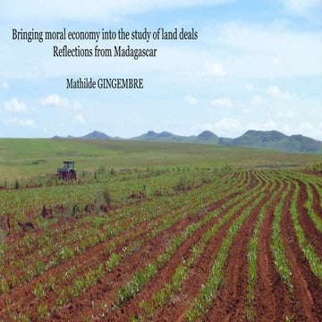 Bringing moral economy into the study of land deals: reflections from Madagascar