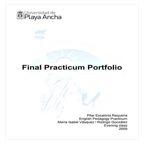 Final Practicum Portfolio