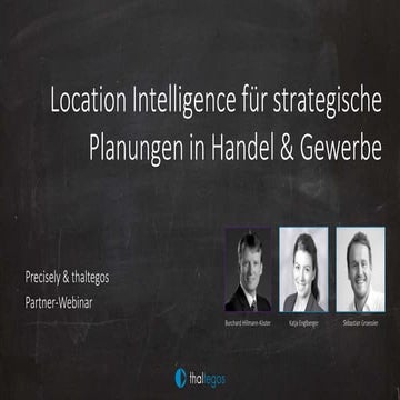 Location Intelligence ermöglicht strategische Planungen zu Standort-Performan...