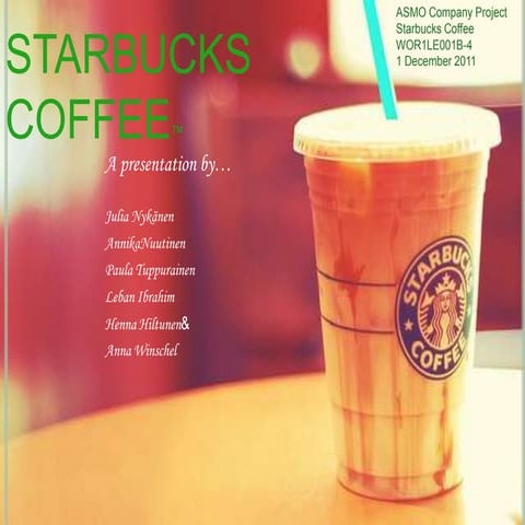 ASMO Company Project / STARBUCKS