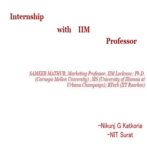 Final Presentation Iim Internship Module 4 Pptx