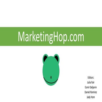 MarketingHop Blog