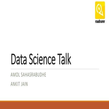 Data Science Projects @ Runnr