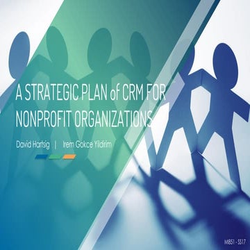 A Strategic Plan of CRM for Nonprofit Organizations