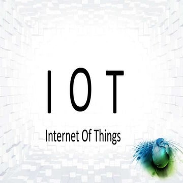 Internet of things