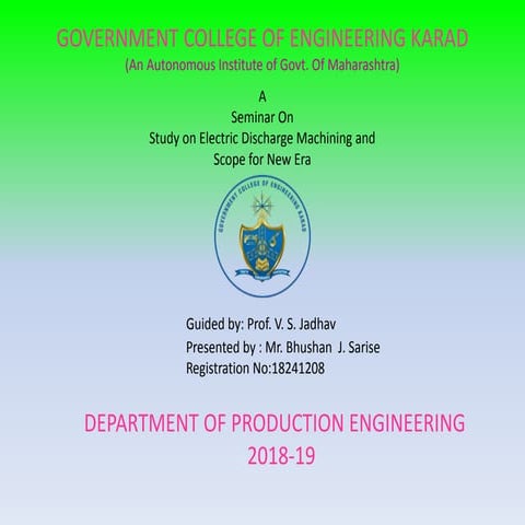 Electric Discharge Machine