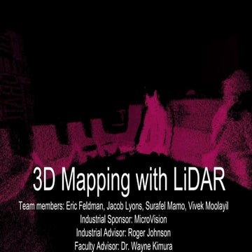 3D Mapping with LiDAR