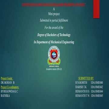  presentation on continuous bar polishing machine 