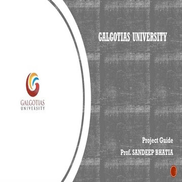 Final_Presentation in machine learning and