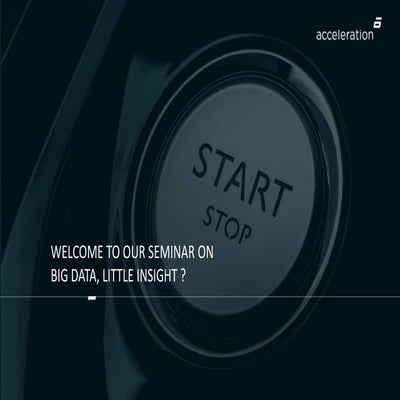 More consumer data - but less insight? How to leverage consumer data and insi...