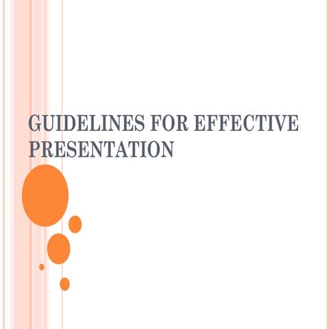 Final presentation 2012