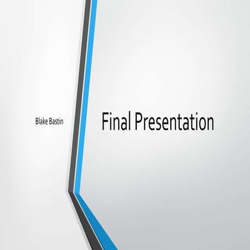 F inal presentation 261