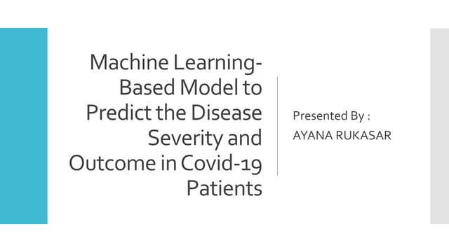 Machine Learning Final presentation 