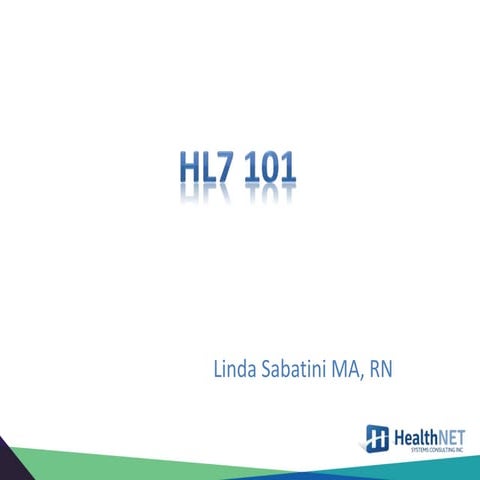 HL7 101 