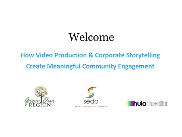 How Video Production and Corporate Storytelling Create Meaningful Community Engagement