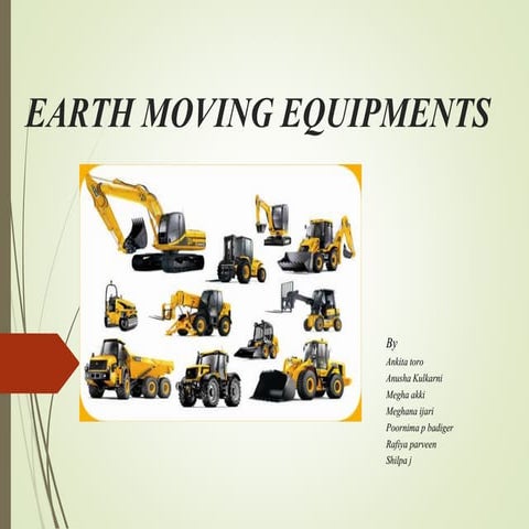 earth moving equipments