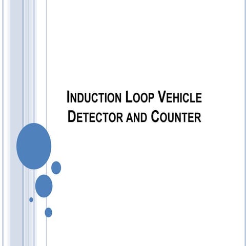 Induction Loop Vehicle Detector and Counter