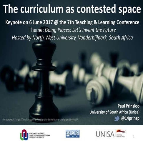 The curriculum as contested space