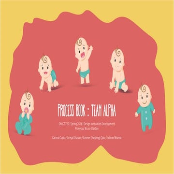 Alpha - Process Book