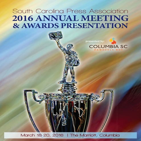 S.C. Press Association Annual Meeting Program