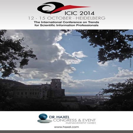 The Final ICIC Programme 2014 in Heidelberg