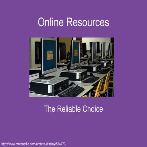 Final project-Online Resources