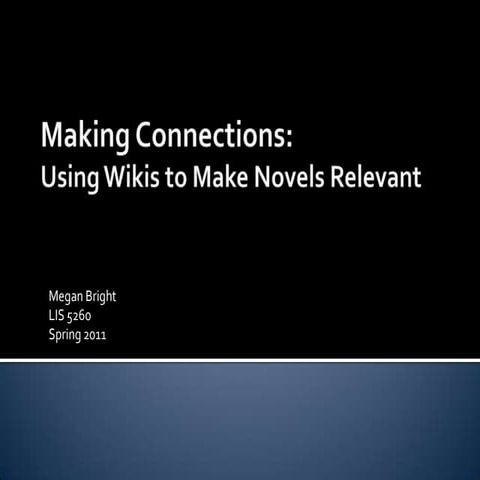 Bright Final Project LIS 5260