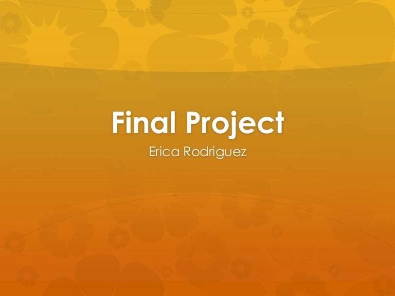 Final project