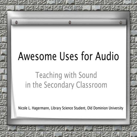 N. Hagermann 602 Conference Presentation Final Project 