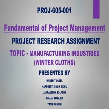Project charter j | DOCX