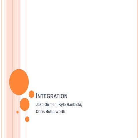 Final project  Integration